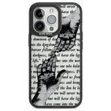 In Touch Black Impact Phone Case for iPhone 13 Pro, iPhone 14 Pro, iPhone 15 Pro