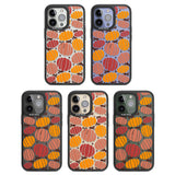 Autumn Pumpkin Patch Black Impact Phone Case for iPhone 13 Pro, iPhone 14 Pro, iPhone 15 Pro