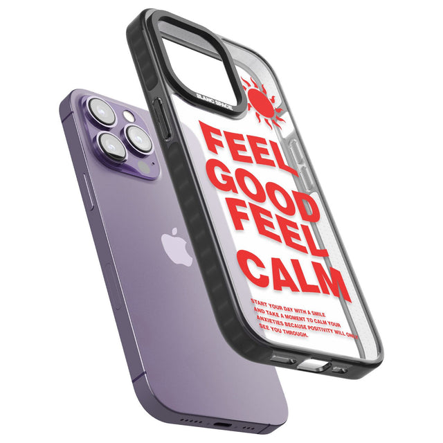 Feel Good Feel Calm (Green)Phone Case for iPhone 14 Pro