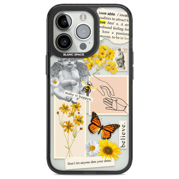 Yellow Wildflower Collage