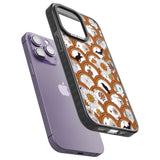 Halloween Skulls and FlowersPhone Case for iPhone 14 Pro