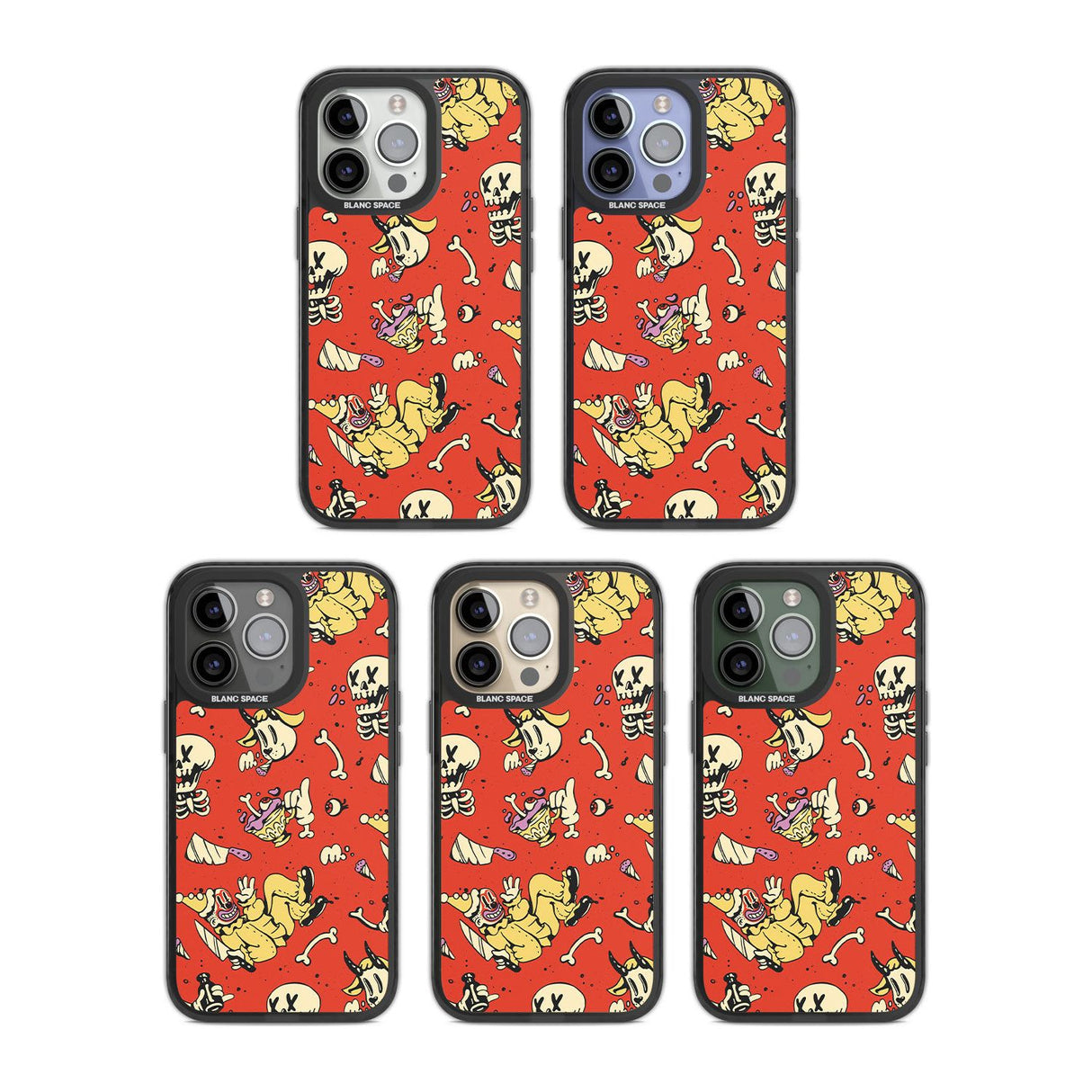 Halloween Mix PatternPhone Case for iPhone 14 Pro