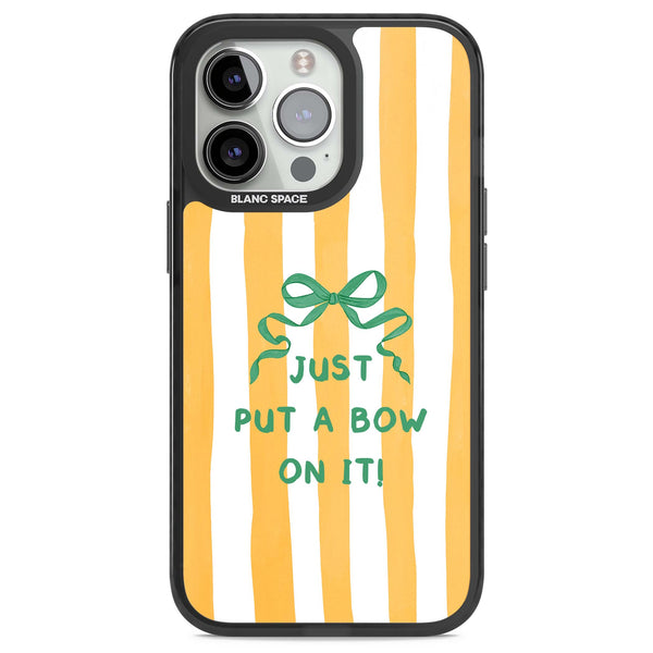 Just Put a Bow On It
