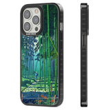 Bamboo Grove of Saga Black Impact Phone Case for iPhone 13 Pro, iPhone 14 Pro, iPhone 15 Pro