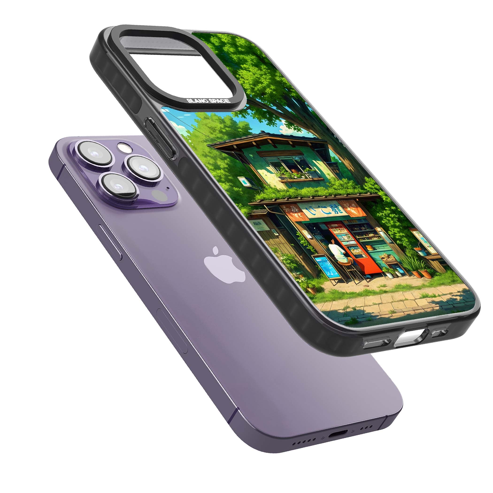 Countryside Kiosk for her iPhone case | Black Impact Magsafe case for iPhone 13 Pro, iPhone 14 Pro, iPhone 15 Pro
