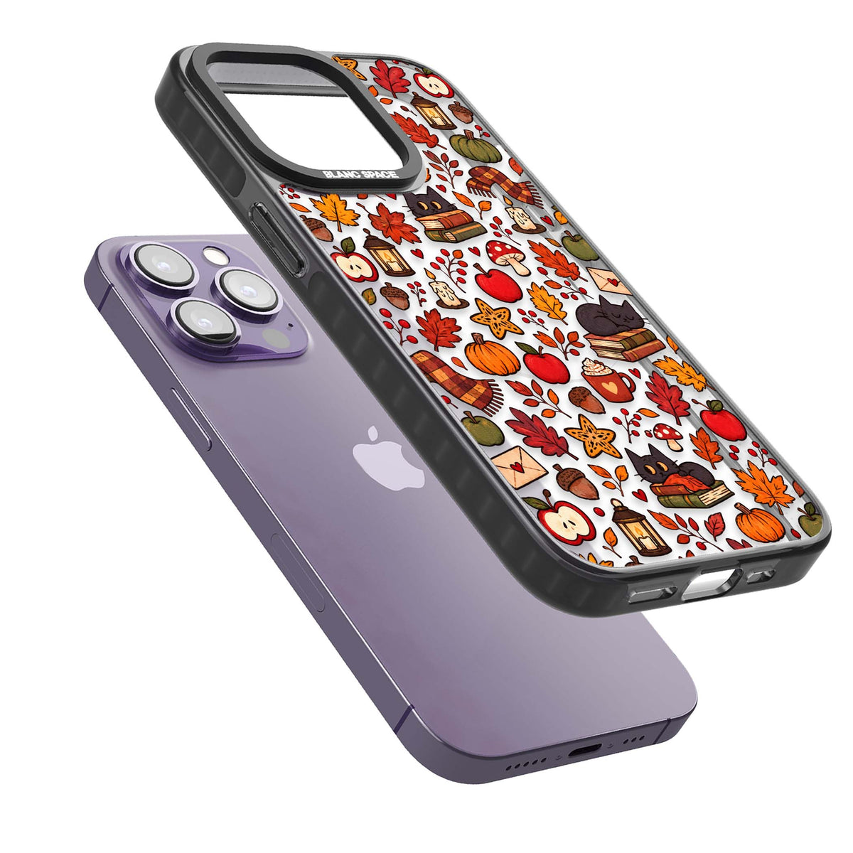 Autumn Mix iPhone case | Black Impact Magsafe case for iPhone 13 Pro, iPhone 14 Pro, iPhone 15 Pro