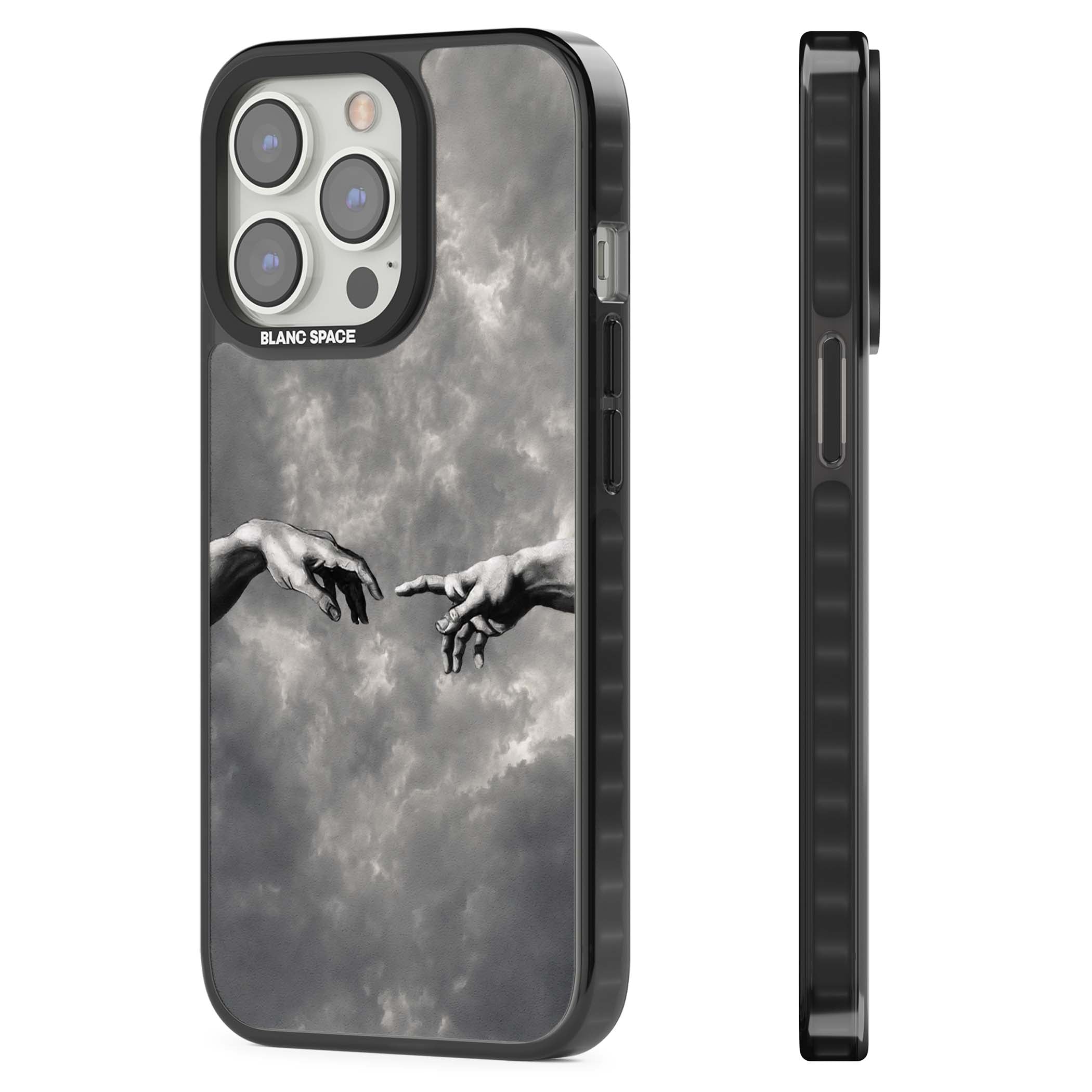 Creation art iPhone case | Black Impact Magsafe case for iPhone 13 Pro, iPhone 14 Pro, iPhone 15 Pro