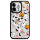 Spooky Mix Magsafe Black Impact Phone Case for iPhone 13 Pro, iPhone 14 Pro, iPhone 15 Pro