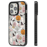 Spooky Mix Magsafe Black Impact Phone Case for iPhone 13 Pro, iPhone 14 Pro, iPhone 15 Pro