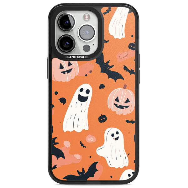 Orange Halloween Pattern