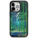 Bamboo Grove of Saga Magsafe Black Impact Phone Case for iPhone 13 Pro, iPhone 14 Pro, iPhone 15 Pro