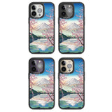 Mt. Fuji from Lake Kawaguchi Magsafe Black Impact Phone Case for iPhone 13 Pro, iPhone 14 Pro, iPhone 15 Pro