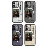 Mona Lisa - Leonardo Da Vinci Magsafe Black Impact Phone Case for iPhone 13 Pro, iPhone 14 Pro, iPhone 15 Pro