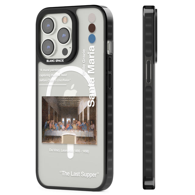 The Last Supper Magsafe Black Impact Phone Case for iPhone 13 Pro, iPhone 14 Pro, iPhone 15 Pro