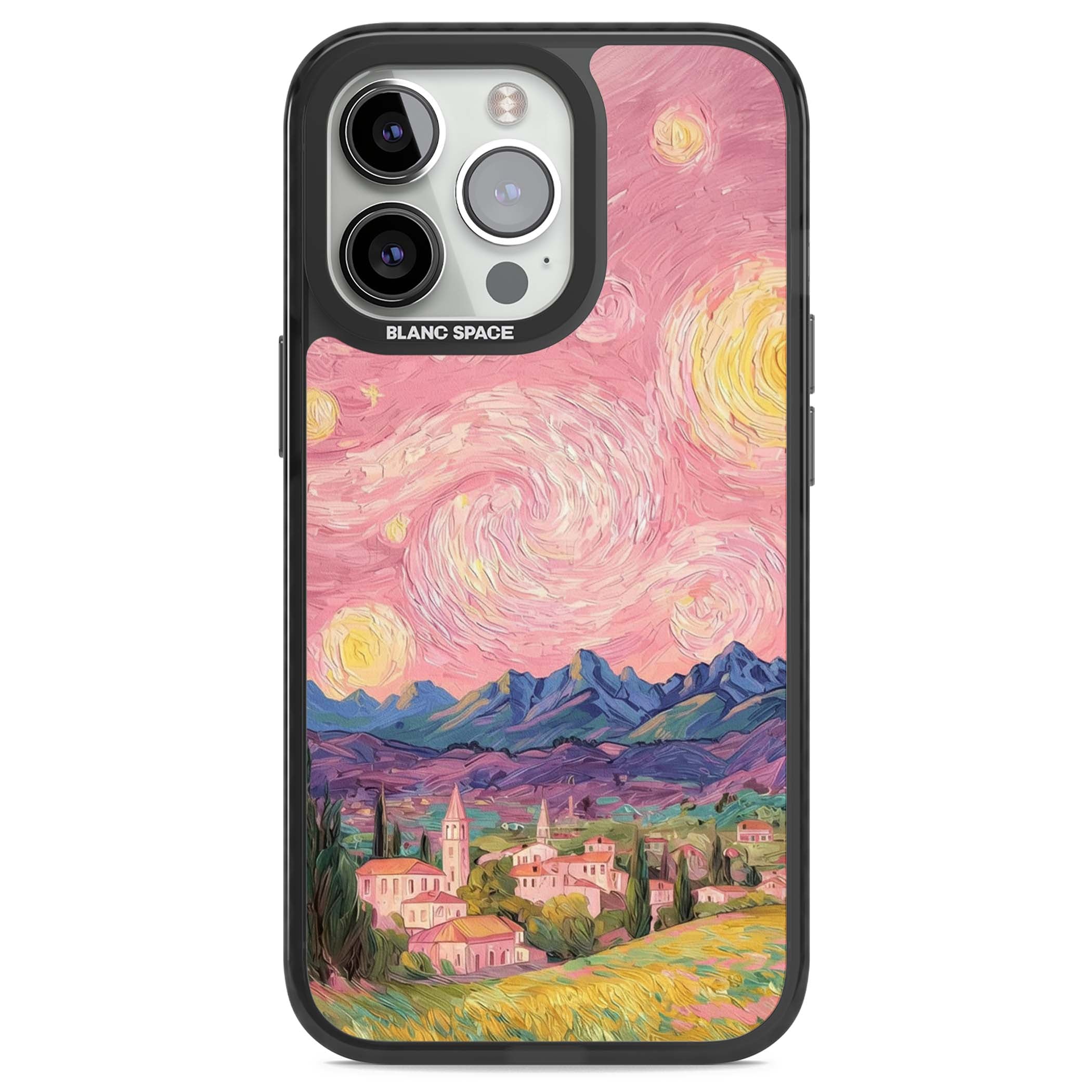The Starry Sunset for her iPhone case | Black Impact Magsafe case for iPhone 13 Pro, iPhone 14 Pro, iPhone 15 Pro