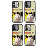 Moulin Rouge Poster Magsafe Black Impact Phone Case for iPhone 13 Pro, iPhone 14 Pro, iPhone 15 Pro