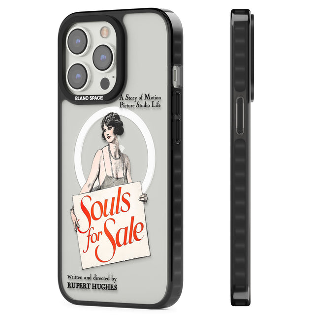Souls for Sale Poster Magsafe Black Impact Phone Case for iPhone 13 Pro, iPhone 14 Pro, iPhone 15 Pro