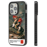 Napoleon Crossing the Alps Black Impact Phone Case for iPhone 13 Pro, iPhone 14 Pro, iPhone 15 Pro