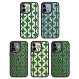 Emerald Stars Pattern (Clear) Black Impact Phone Case for iPhone 13 Pro, iPhone 14 Pro, iPhone 15 Pro