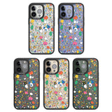 Colourful Confetti Pebbles Black Impact Phone Case for iPhone 13 Pro, iPhone 14 Pro, iPhone 15 Pro