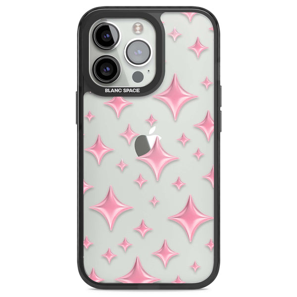 Pink Puff Sparkle Pattern