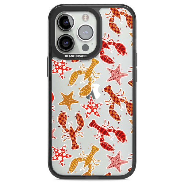 Lobster & Starfish Coastal Pattern