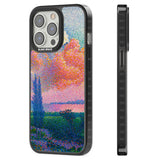 Spring's Garden Black Impact Phone Case for iPhone 13 Pro, iPhone 14 Pro, iPhone 15 Pro