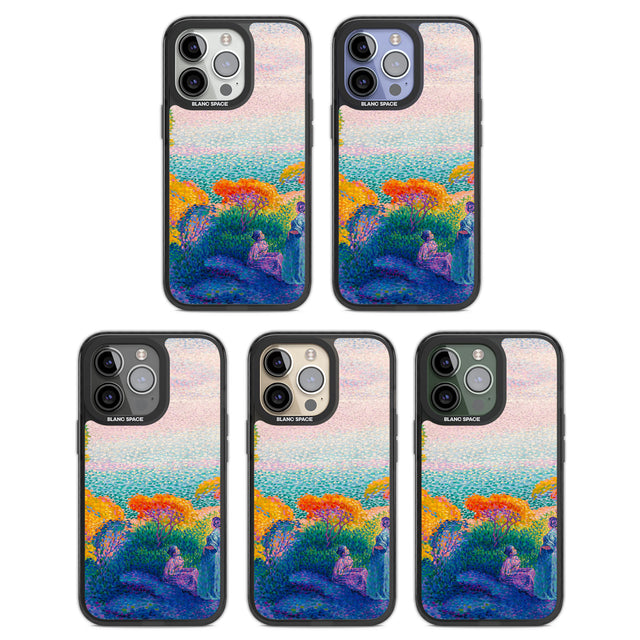 Meadow Lake Black Impact Phone Case for iPhone 13 Pro, iPhone 14 Pro, iPhone 15 Pro