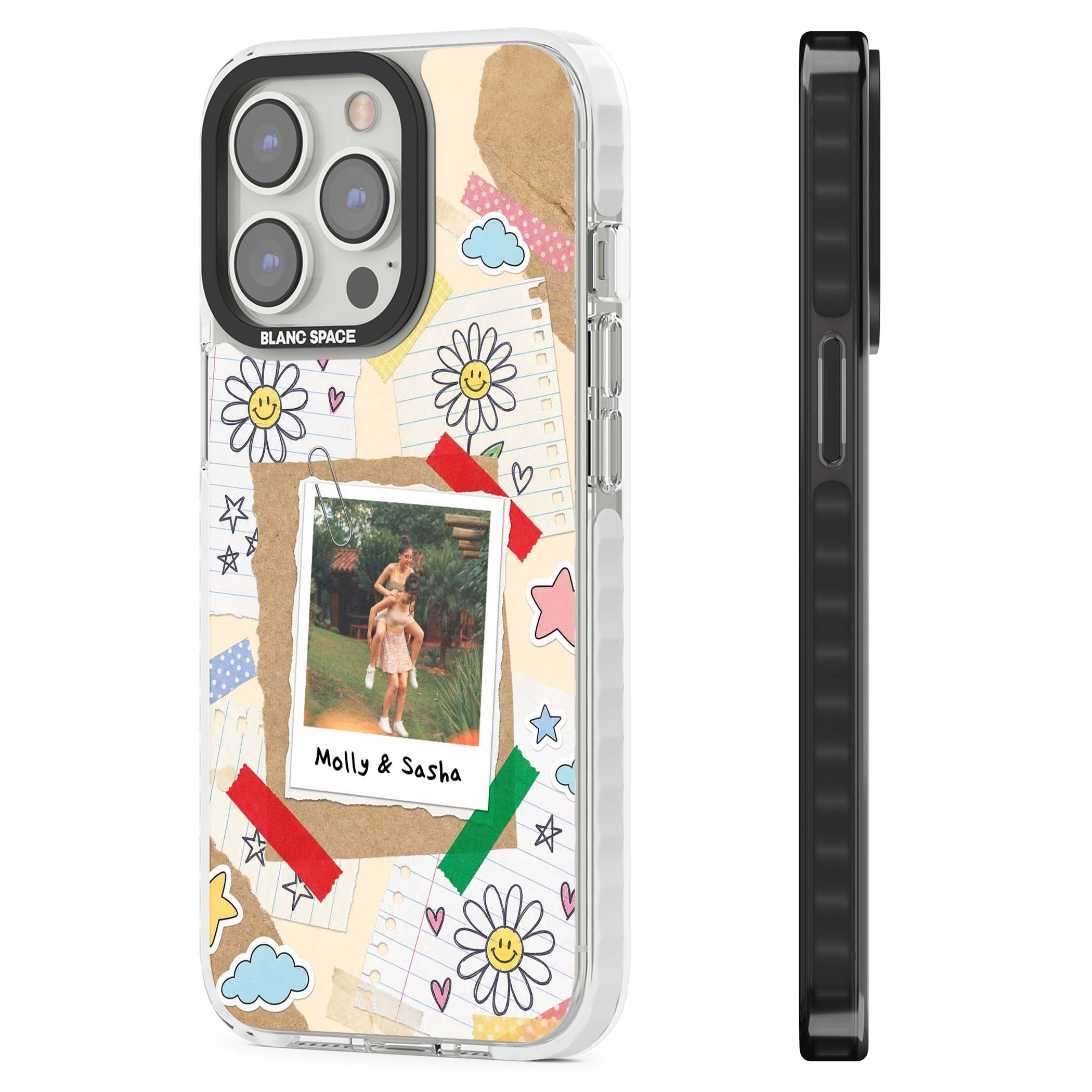 Scrapbook Photo coquette iPhone case | Clear Impact case for iPhone 13 Pro, iPhone 14 Pro, iPhone 15 Pro