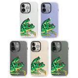 Matsumoto Hoji Frog Green Clear Impact Phone Case for iPhone 13 Pro, iPhone 14 Pro, iPhone 15 Pro