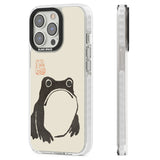 Matsumoto Hoji Frog Clear Impact Phone Case for iPhone 13 Pro, iPhone 14 Pro, iPhone 15 Pro