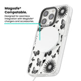 Butterflies & Suns Magsafe Impact Phone Case for iPhone 13 Pro, iPhone 14 Pro, iPhone 15 Pro