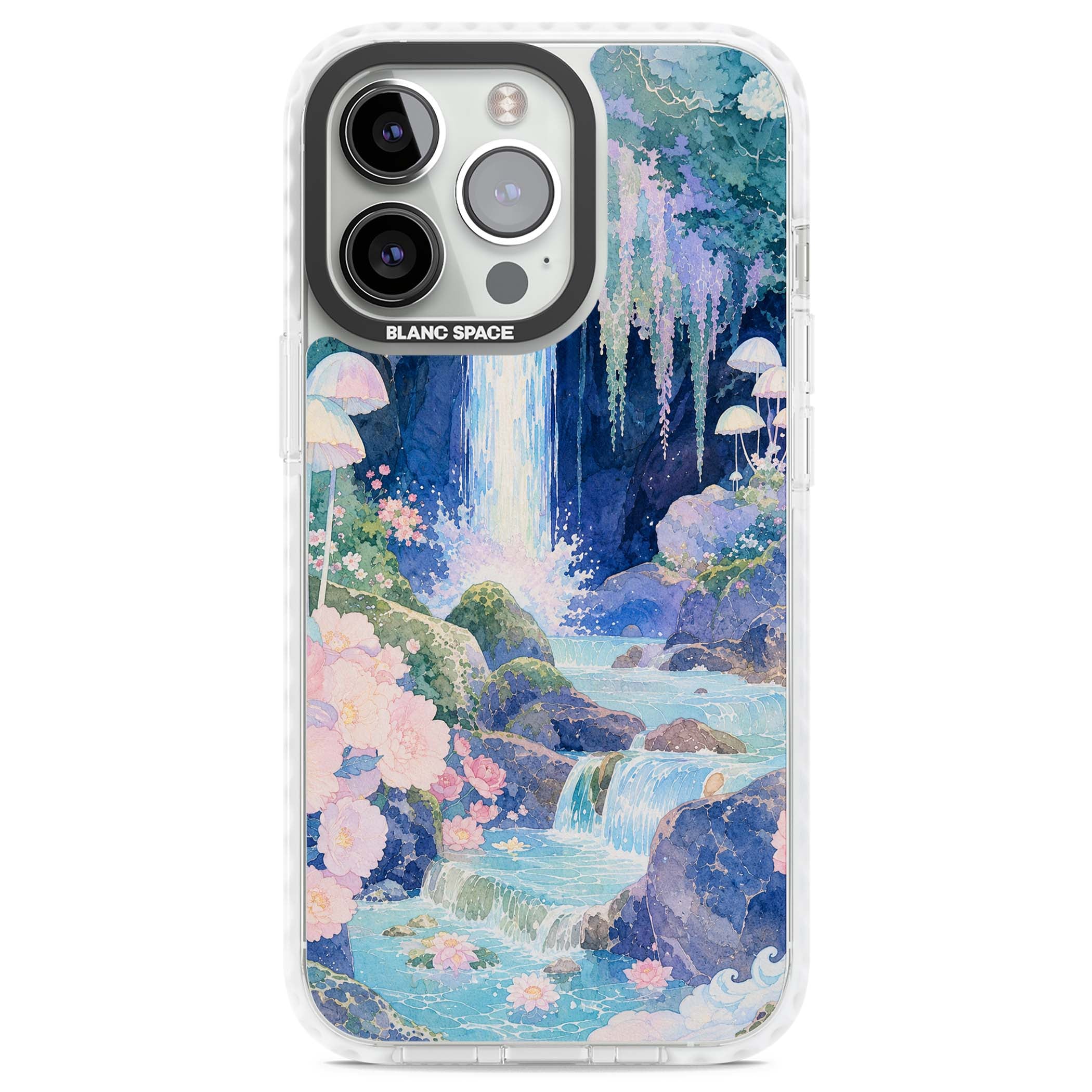 Mystic Waterfall art iPhone case | Impact Magsafe case for iPhone 13 Pro, iPhone 14 Pro, iPhone 15 Pro