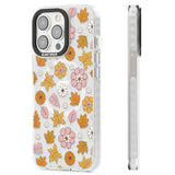 Autumn Leaves and Flowers Magsafe Impact Phone Case for iPhone 13 Pro, iPhone 14 Pro, iPhone 15 Pro