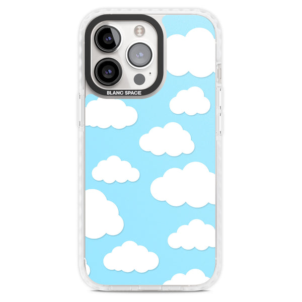 Blue Sky & Clouds Pattern