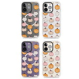 Floral Pumpkins Magsafe Impact Phone Case for iPhone 13 Pro, iPhone 14 Pro, iPhone 15 Pro