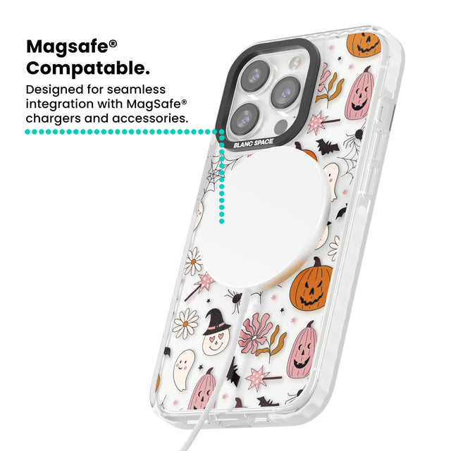 Spooky Mix Magsafe Impact Phone Case for iPhone 13 Pro, iPhone 14 Pro, iPhone 15 Pro