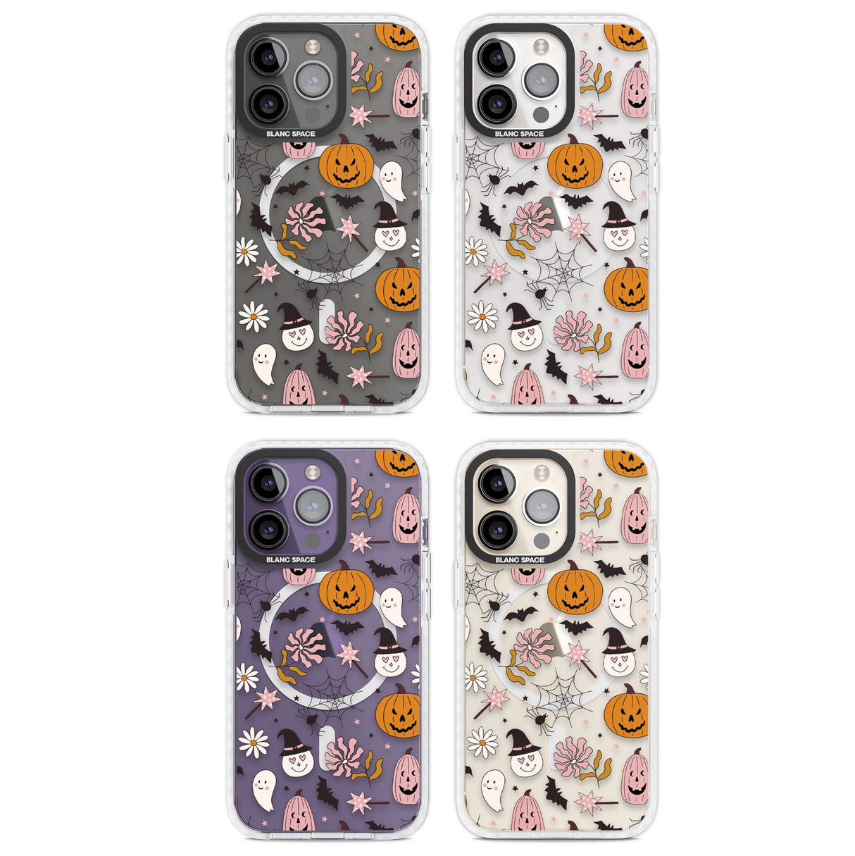 Spooky Mix Magsafe Impact Phone Case for iPhone 13 Pro, iPhone 14 Pro, iPhone 15 Pro