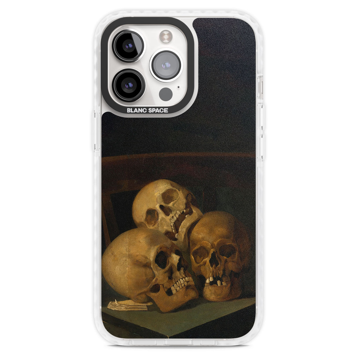 Still Life of Three Skulls Magsafe Impact Phone Case for iPhone 13 Pro, iPhone 14 Pro, iPhone 15 Pro