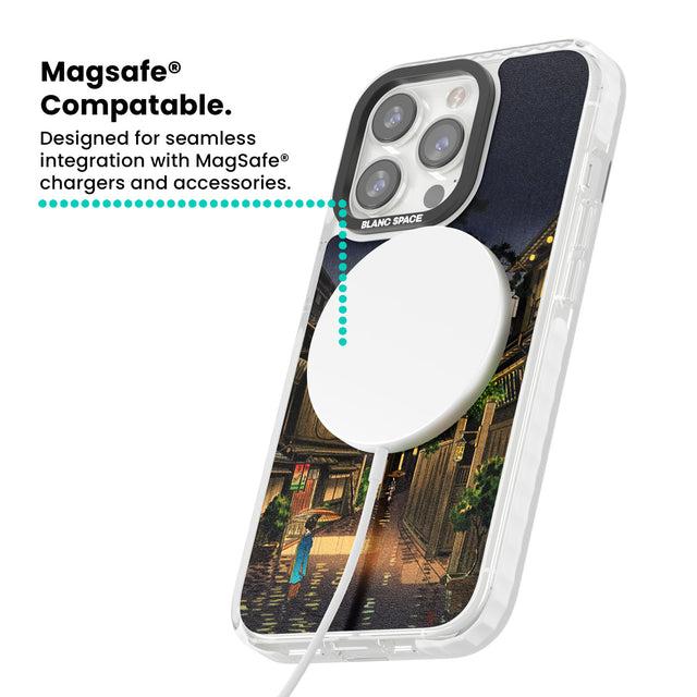 Evening in Ushigome Magsafe Impact Phone Case for iPhone 13 Pro, iPhone 14 Pro, iPhone 15 Pro