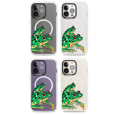 Matsumoto Hoji Frog Green Magsafe Impact Phone Case for iPhone 13 Pro, iPhone 14 Pro, iPhone 15 Pro