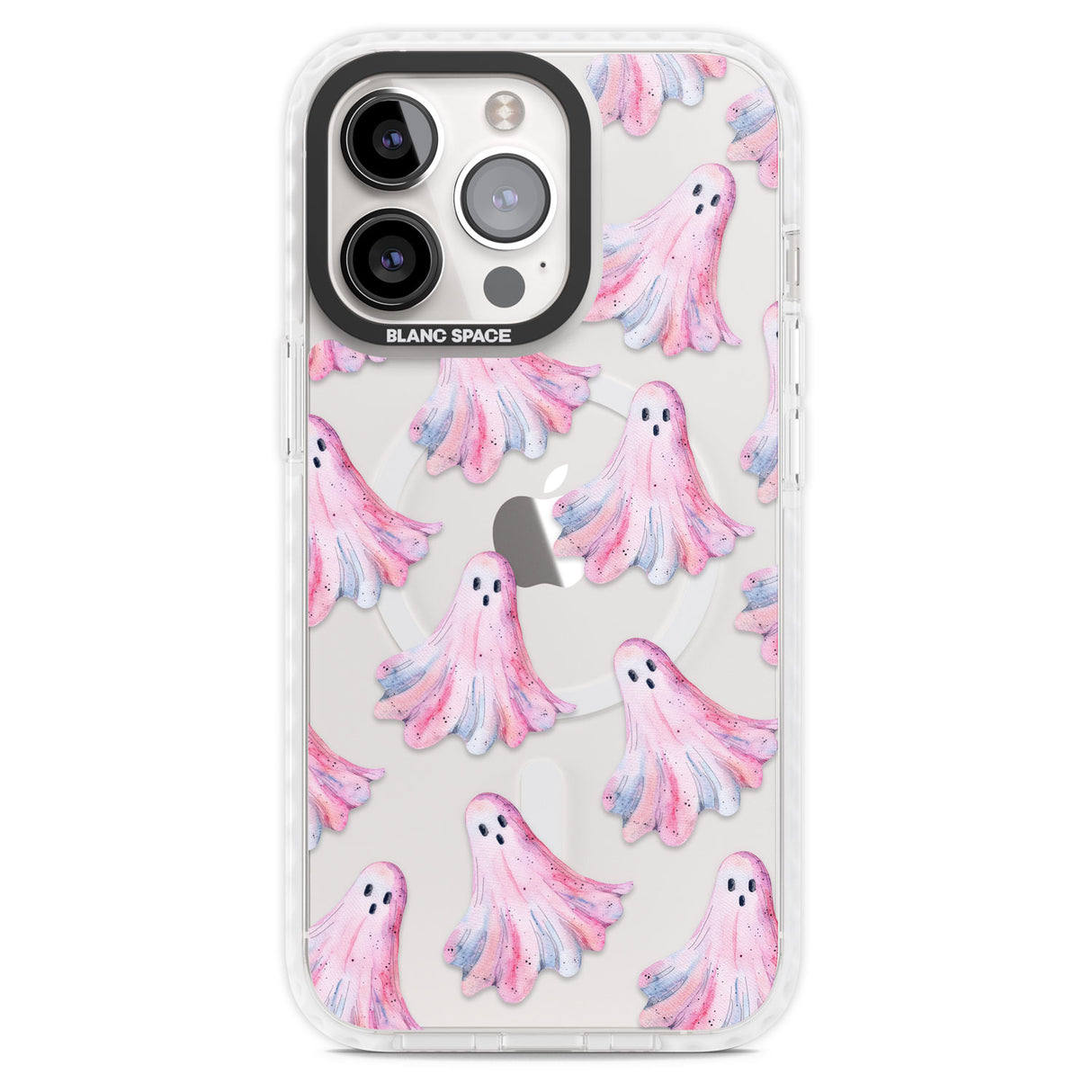 Pink Ghosts Magsafe Impact Phone Case for iPhone 13 Pro, iPhone 14 Pro, iPhone 15 Pro