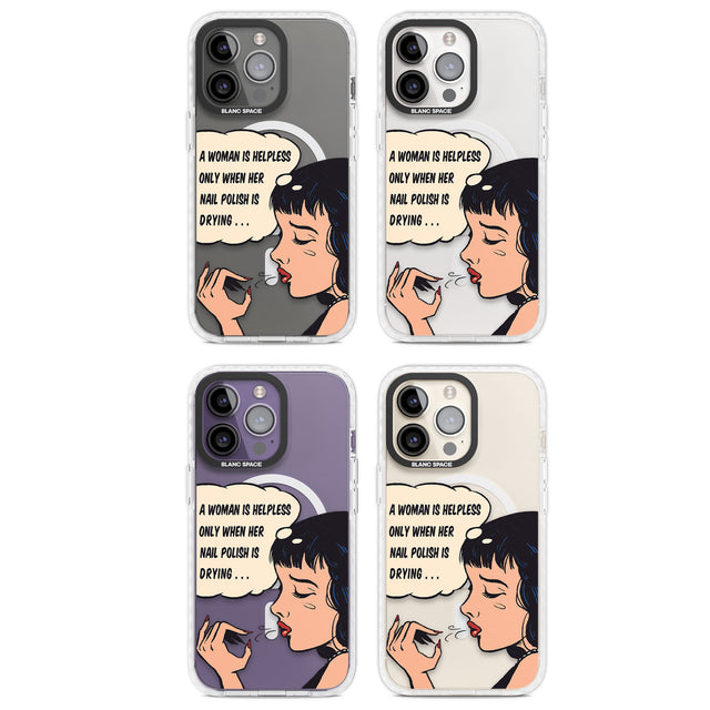 Drying Nails - Pop Art Magsafe Impact Phone Case for iPhone 13 Pro, iPhone 14 Pro, iPhone 15 Pro