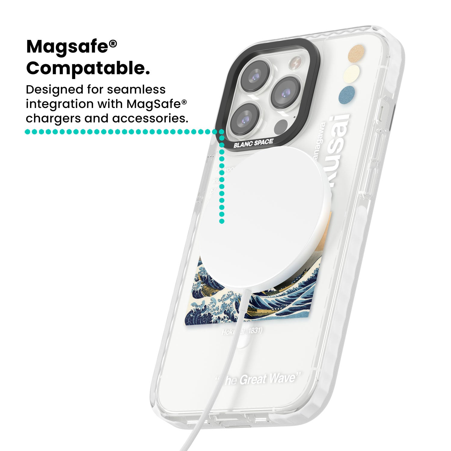  Magsafe Impact Phone Case for iPhone 13 Pro, iPhone 14 Pro, iPhone 15 Pro