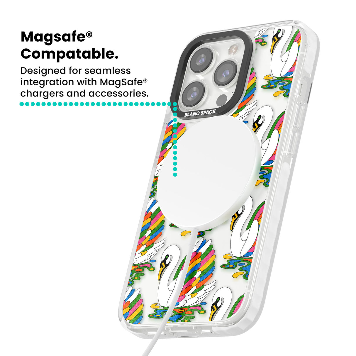  Magsafe Impact Phone Case for iPhone 13 Pro, iPhone 14 Pro, iPhone 15 Pro