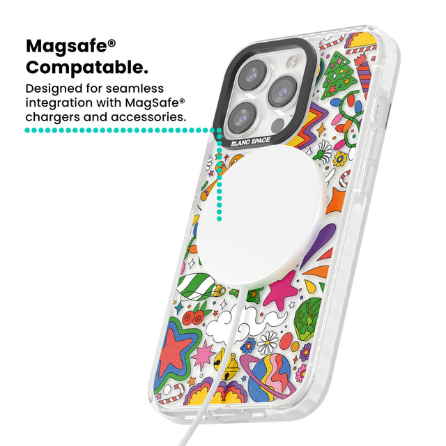  Magsafe Impact Phone Case for iPhone 13 Pro, iPhone 14 Pro, iPhone 15 Pro