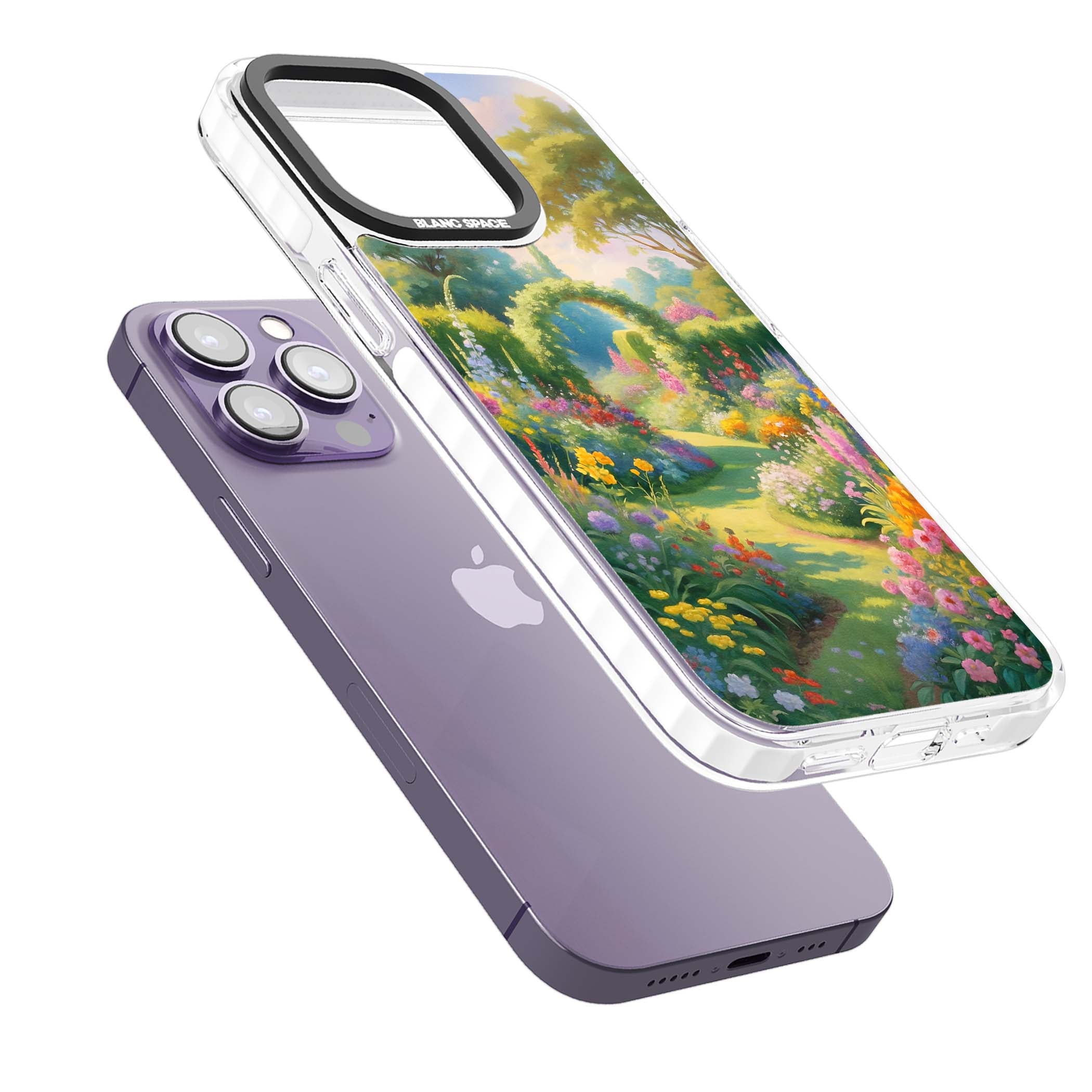 The Painter's Garden floral iPhone case | Impact Magsafe case for iPhone 13 Pro, iPhone 14 Pro, iPhone 15 Pro