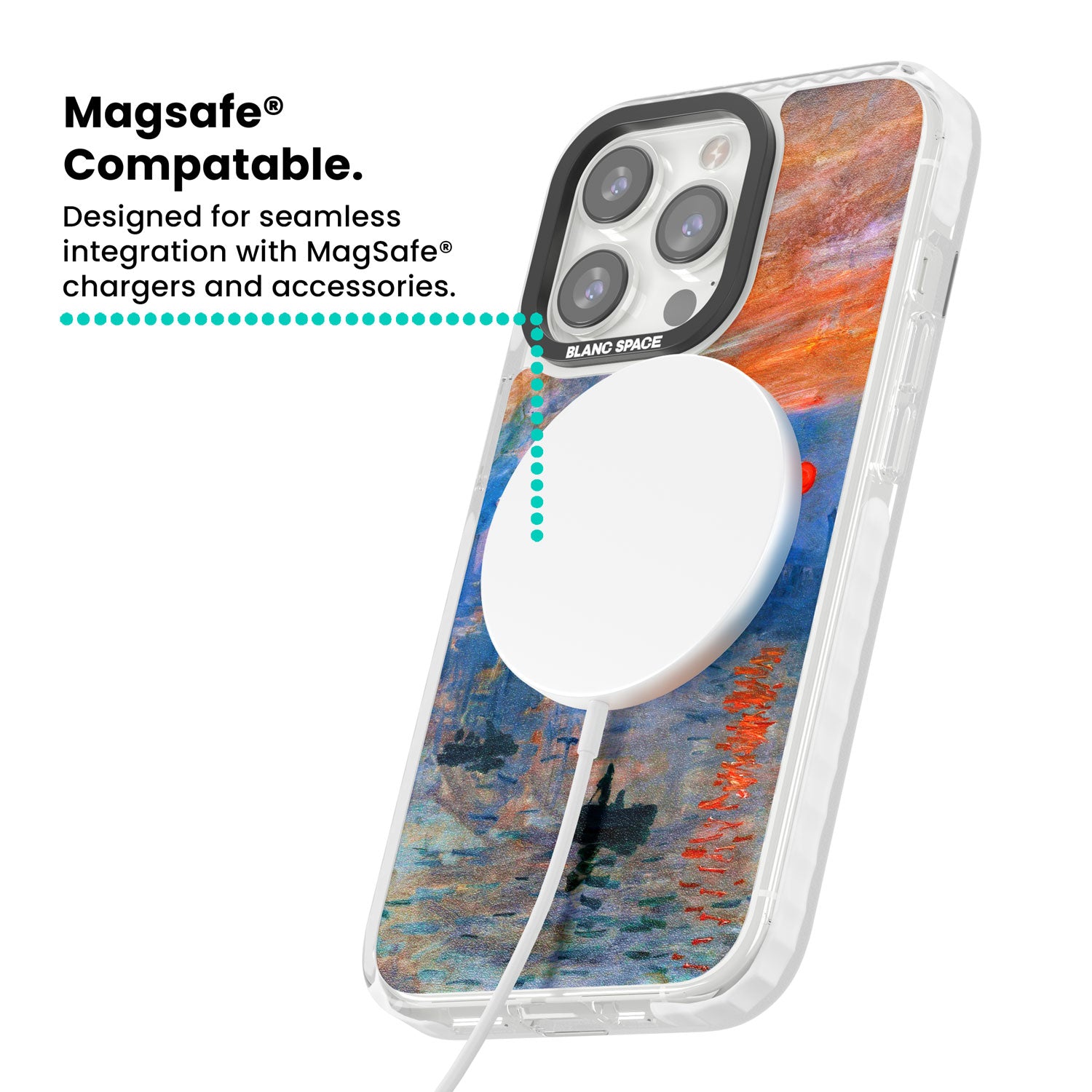  Magsafe Impact Phone Case for iPhone 13 Pro, iPhone 14 Pro, iPhone 15 Pro