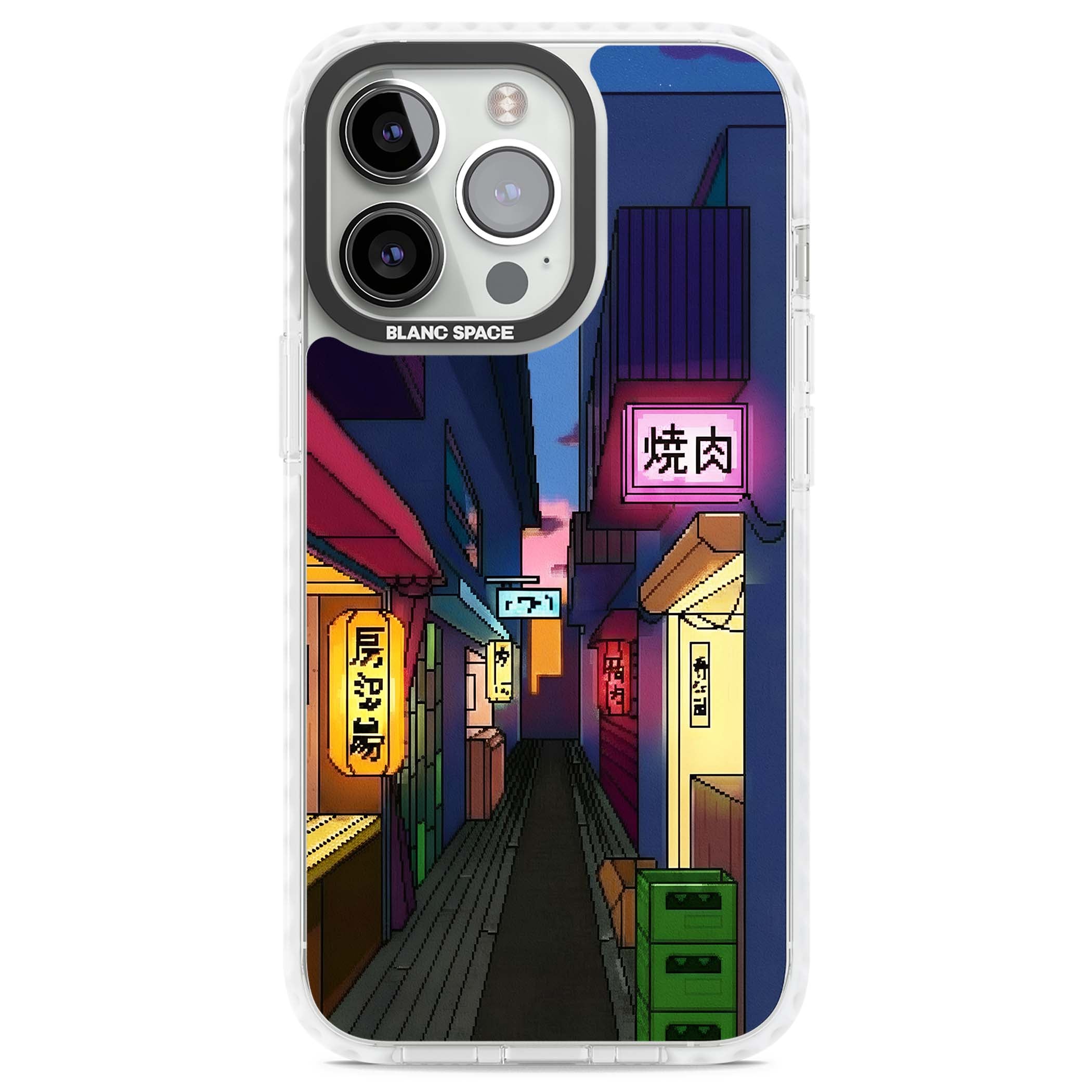 Nights In The Yokocho for him iPhone case | Clear Impact case for iPhone 13 Pro, iPhone 14 Pro, iPhone 15 Pro