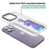 Iridescent De Milo Clear Impact Phone Case for iPhone 13 Pro, iPhone 14 Pro, iPhone 15 Pro